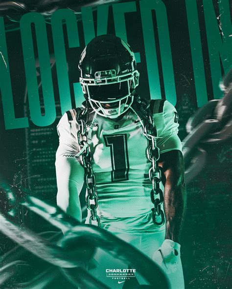 Charlotte Football Recruiting '22 on Behance