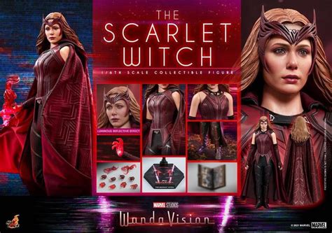 有折次日單 Hot Toys Hottoys WandaVision The Scarlet Witch Wanda Vision 紅女巫 TMS 興趣及遊戲 玩具 遊戲類