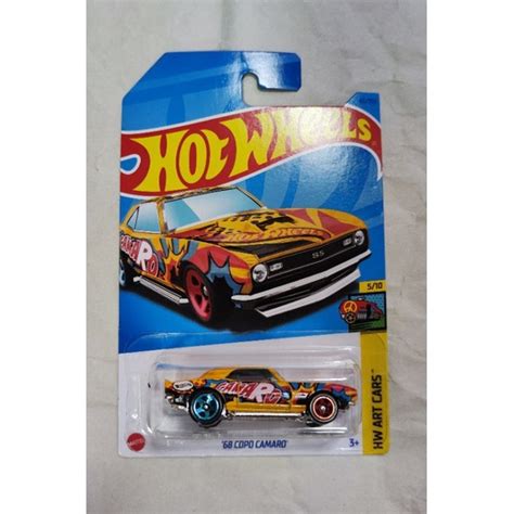 Hot Wheels 2023 Case C 68 Copo Camaro Shopee Malaysia