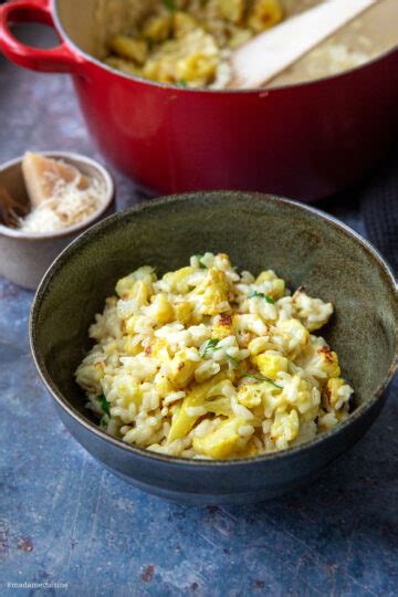 Blumenkohl Risotto Mit R St Blumenkohl Madame Cuisine