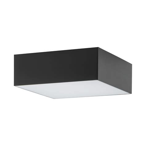 Plafon Lampa Sufitowa Lid Square Led Czarny Nowodvorski W Stylu