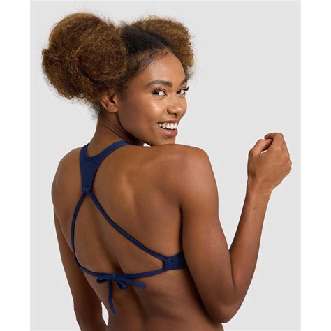 Bikinioberteil Damen Arena Crop Think R Bikini Damenbekleidung Wassersport