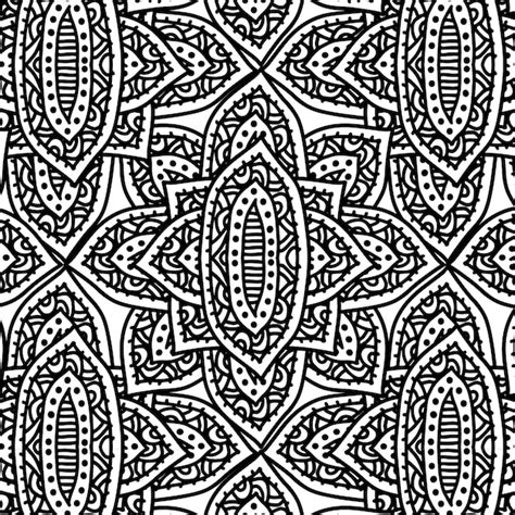 Free Vector Hand Drawn Zen Doodle Pattern Design