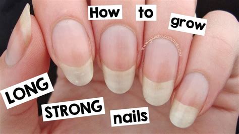 How To Grow Long Nails In Just One Week Grow Long Nails How To Grow