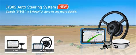 Amazon Jy Tractor Gps Gnss Guidance System For Precision