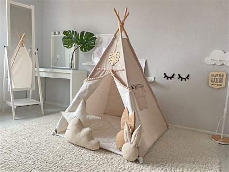 Tipi para niños tipi tipis para niños tienda de juegos Etsy España