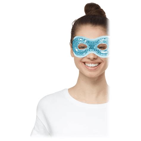 SideDeal 2 Pack TheraRX Reusable Hot Cold Therapy Gel Bead Eye Mask