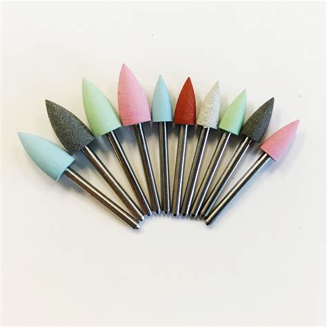 Full Medical Dental Silicone Rubber Grinding Heads Teeth Polisher for