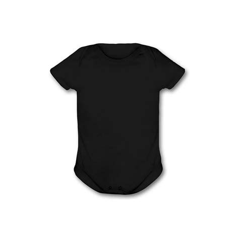 Body Infantil Preto 100 Algodão Atacado de Camisetas