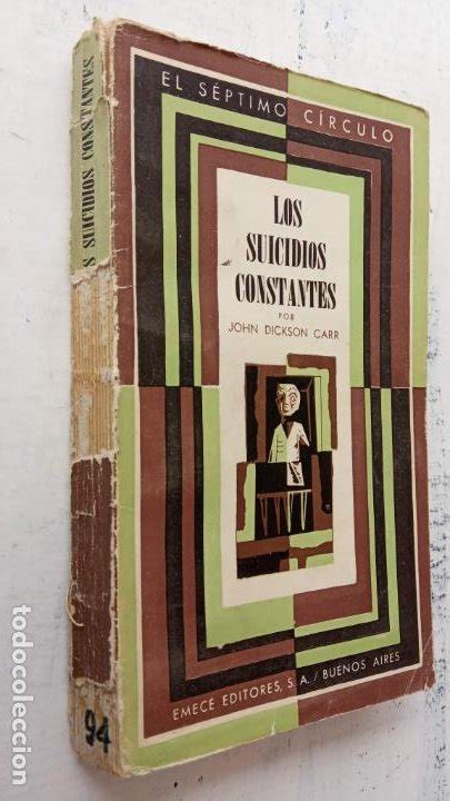 El Séptimo Círculo Nº 94 John Dickson Carr Comprar Libros De Terror Misterio Y Policíaco