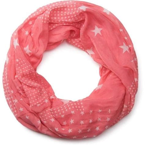 Motif Étoiles Tube De Boucle Foulard Soyeuse Femme 01016088 m5747