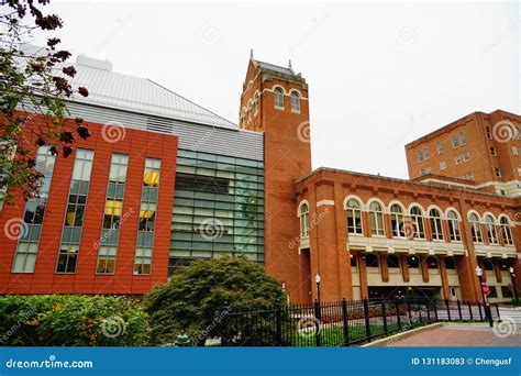 Campus Building on the Georgetown University Stock Image - Image of ...