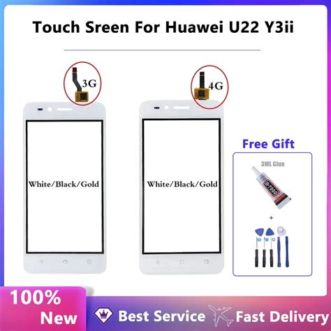 4 5 Front Touch Screen For Huawei U22 Y3ii Y3 Ii 2 Lua U23 Lua L03 Lua