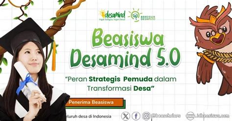 pendaftaran beasiswa desamind     dibuka idbeasiswa