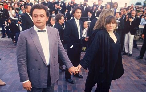 Photo Richard Bohringer et sa femme Astrid à Cannes en 1987 Purepeople