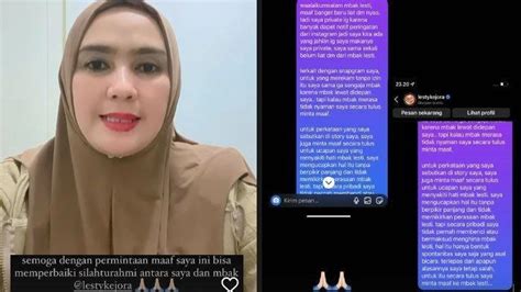 Usai Sakiti Perasaan Lesti Kejora Selebgram Asal Palembang Ini Minta