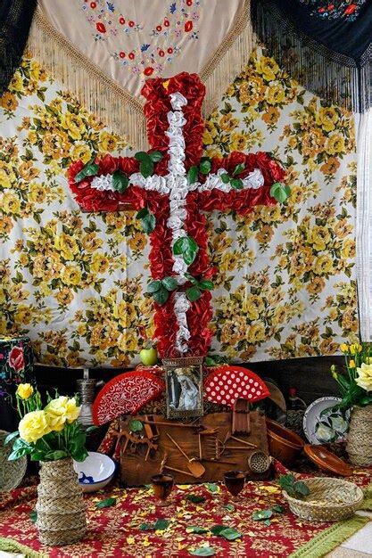 Premium Photo Cruz De Mayo The Fiesta De Las Cruces Is A Festivity