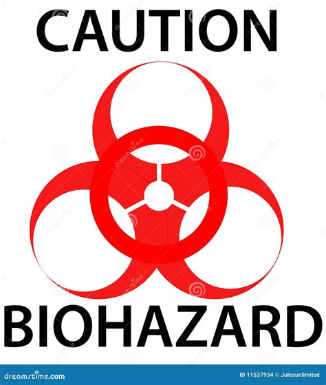 Biohazard Warning Sign Vector Illustration | CartoonDealer.com #11537934