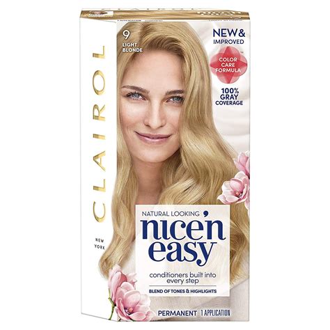 Clairol Nice N Easy Permanent Color Light Blonde Kit