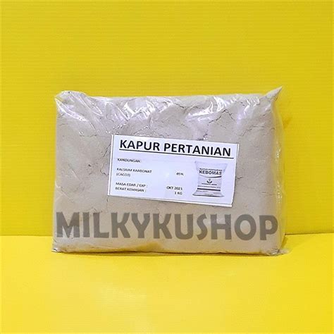 Jual Pupuk Kapur Pertanian Kaptan Dolomit Dolomite Kebomas Kapur