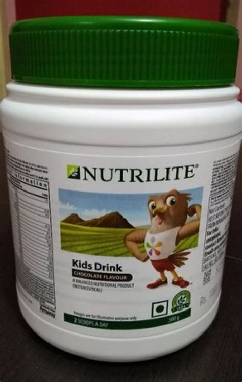 Amway Nutrilite Kids Drink Chocolate Flavour Reviews Price Benefits