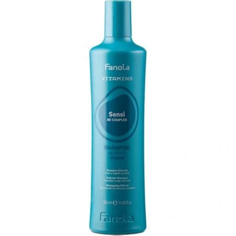 Fanola Vitamins Sensi Scalp Shampoo For Sensitive Scalps And Hair 350ml Dd Salon Supplies