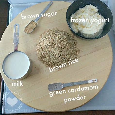 Brown Rice Ice Cream Recipe