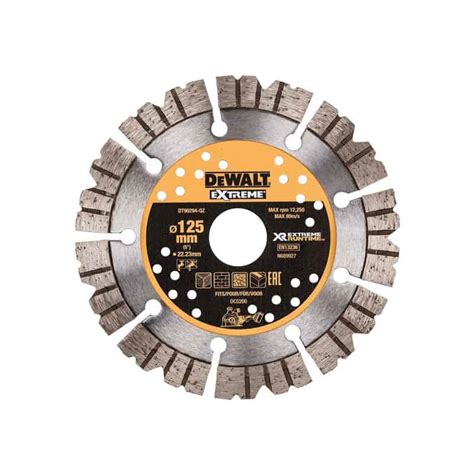 DEWALT Disque diamant Ø125mm pour rainureuse DT90294