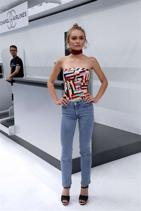 Lily Rose Depp: Chanel Show -14 – GotCeleb