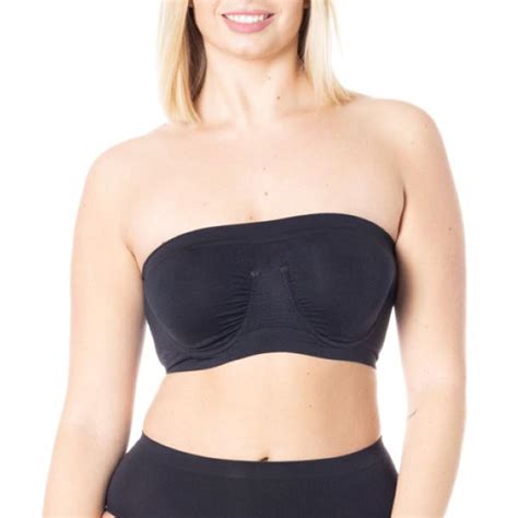 Rhonda Shear Angel Seamless Bandeau Bra Hsn