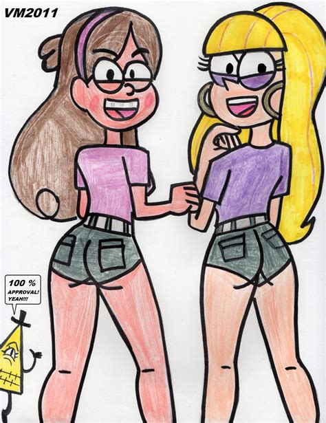 Hot Pants Mabel And Pacifica By Vectormagnus On Deviantart