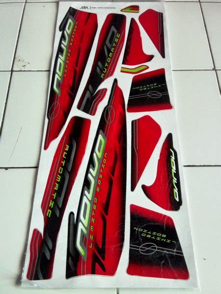 Jual Striping Stiker Lis Variasi Motor Yamaha Nouvo Lele Nouvo