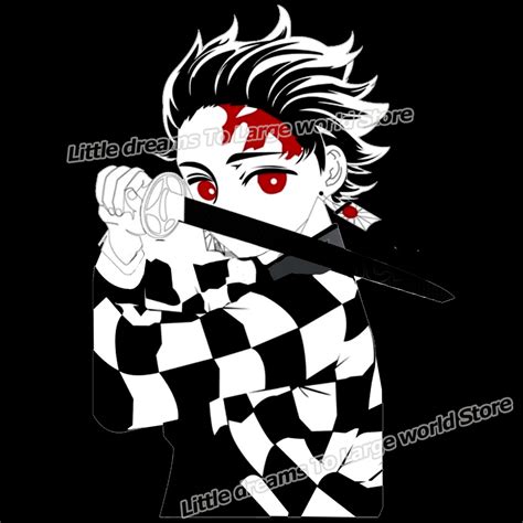 Demon Slayer Patches For Clothing Ironing Hot Transfer Sticker Nezuko Inosuke Tanjiro Zenitsu