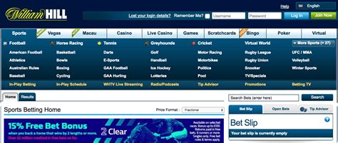 William Hill Legal Online Sportsbook Review For 2024