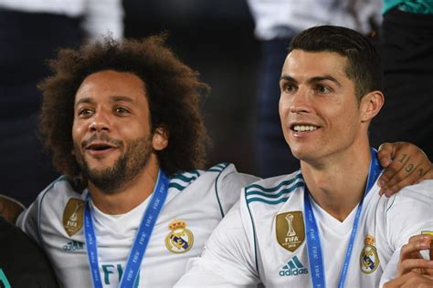 Cristiano Ronaldo Bids Farewell To Marcelo