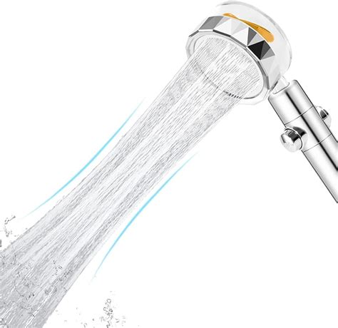 High Pressure Handheld Shower Head Turbocharged Propeller Driven