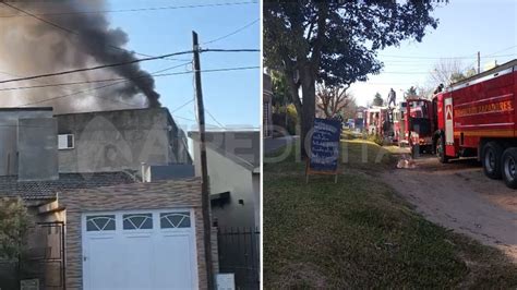 Videos As Se Desat Un Voraz Incendio En Un Galp N En Santo Tom