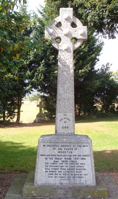 Moreton Essex War Memorial