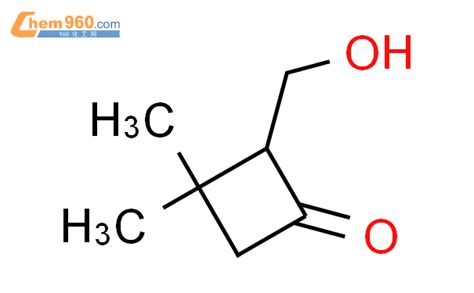 875008 32 5 Cyclobutanone 2 hydroxymethyl 3 3 dimethyl 2S 化学式结构