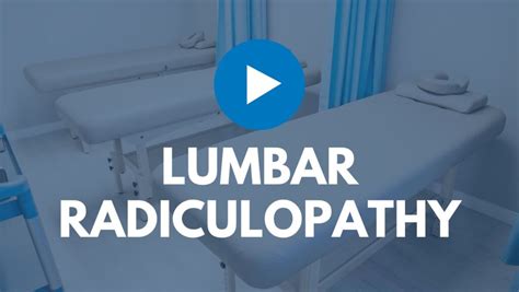 Lumbar Radiculopathy | Advanced Medical Treatment Center