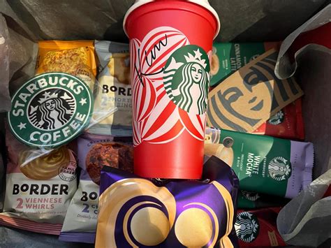 Starbucks Coffee Gift Set Starbucks Hot Cup Etsy