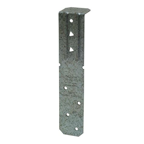 Simpson Strong Tie Zmax Galvanized Single Stud Plate Sspz The Home Depot