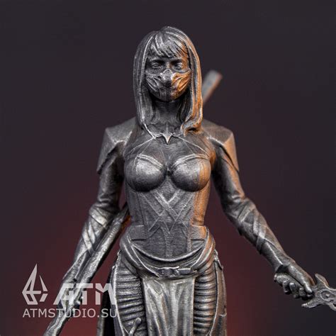 Скарлет / Scarlet коллекционная фигурка Mortal Kombat - ATM