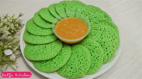 Resep Kue Serabi Kuah Kinca Durian Lembut Empuk Dan Bersarang Mudahh