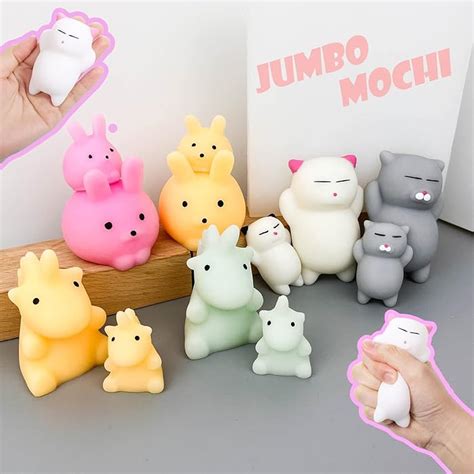 Buy Squishies Mochi Squishy Toy Pcs Jumbo Mini Giant Squishy For