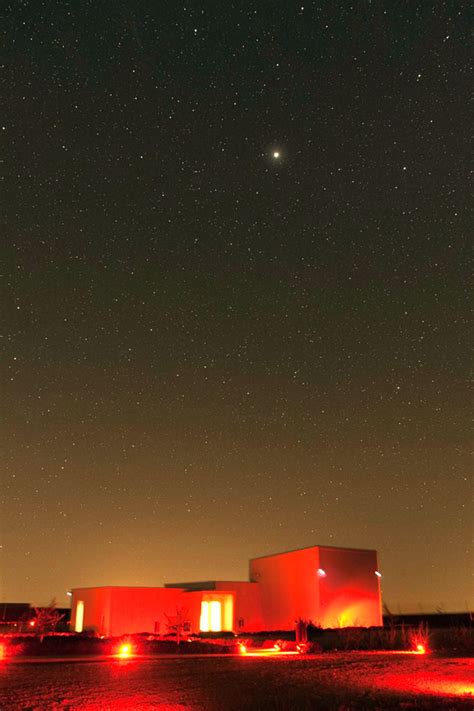 Observatorio De Tiedra Por La Noche En Tiedra En Valladolid