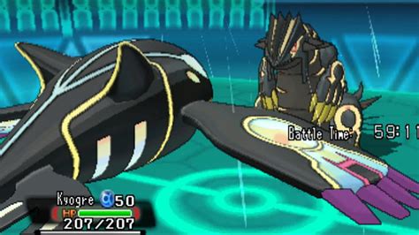 Pokemon Omega Ruby And Alpha Sapphire Shiny Primal Kyogre VS Shiny