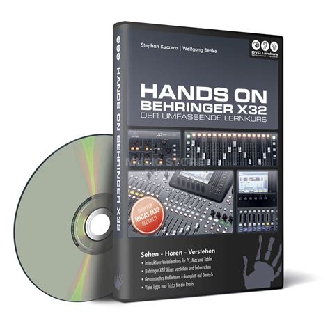 DVD Lernkurs Hands On Behringer X32 Der Umfassende Lernkurs MUSIC