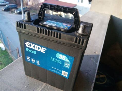 Akumulator Exide Excell 12v 35ah Matiz I Sl Do 1000 Ccm 1god Kao Nov