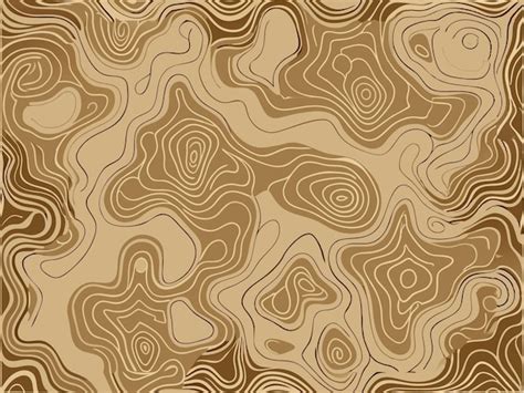 Topographic Map Background Texture Premium Ai Generated Vector